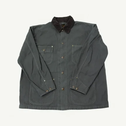 OrSlow 01-6034-76S Relaxed Fit Coverall Jacket – Army Green