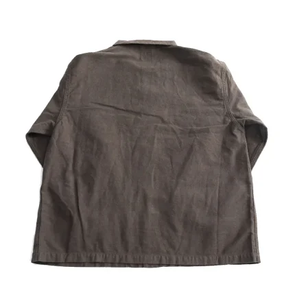 OrSlow 01-6061-60K Moleskin Simple Work Jacket – Charcoal