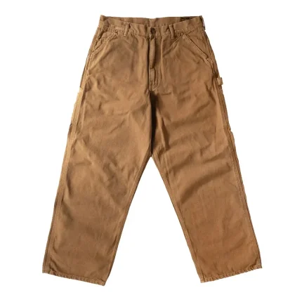 orSlow Dad’s Fit Oxford Painter Pants – Brown