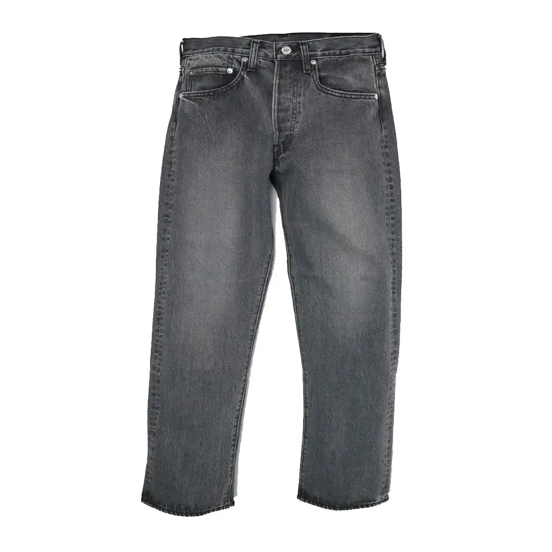 orslow-105-Standard-Denim-Black-Denim-Stone-Front orSlow 105 Standard Denim – Black Denim Stone
