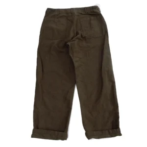 OrSlow 5104 Fatigue Pants Cotton Linen Moleskin Relax Fit – Coffee Brown