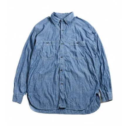 Orslow (Lot 8270–84) Relax Fit Chambray Work Shirt
