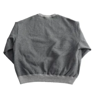 Orslow 01-0041-60 Relaxed Fit Densely Knit Sweatshirt – Charcoal Gray