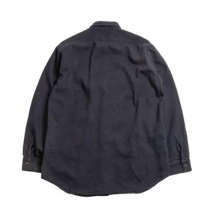 Orslow (V8072) Relax Fit Flannel Shirt Navy
