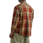 orSlow Checked Cotton and Linen-Blend Shirt