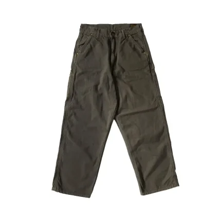 orSlow Dad’s Fit Oxford Painter Pants – Army Green