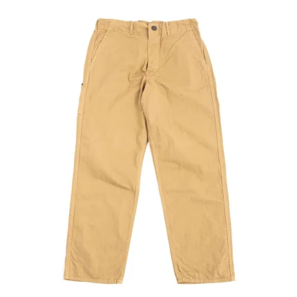 orSlow (LOT–5000) Original Herringbone French Work Pant Khaki
