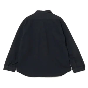 orSlow Relax Fit Flannel Shirt Black