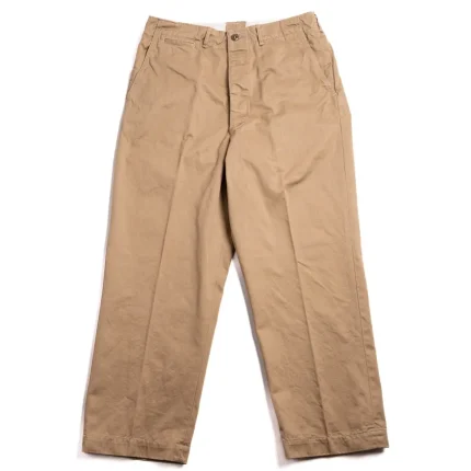 orSlow (V5361–41) Vintage Fit Army Trouser Dark Khaki