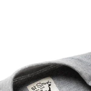 orSlow Waffle T-Shirt – Heather Grey