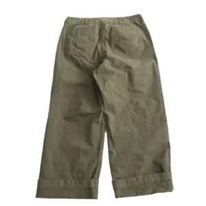 orSlow 01-5210-77K – USMC Herringbone Wide Fit Utility Trousers – Dark Olive